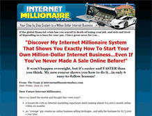 Tablet Screenshot of internetmillionaireinabox.com